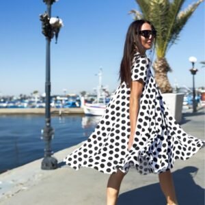 Polka Dots Dress KOSARA