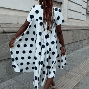 Polka Dots Summer Dress KOSARA