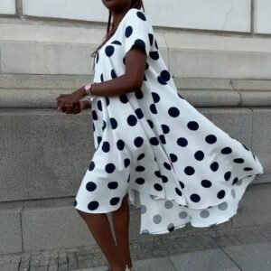 Polka Dots Summer Dress KOSARA