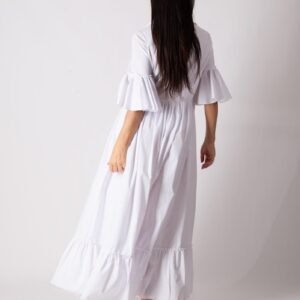 White Cotton Dress VENERA