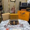 LOUIS VUITTON DESIGNER SLING BAG WITH DOUBLE BOX PACKING AND CARRY BAG