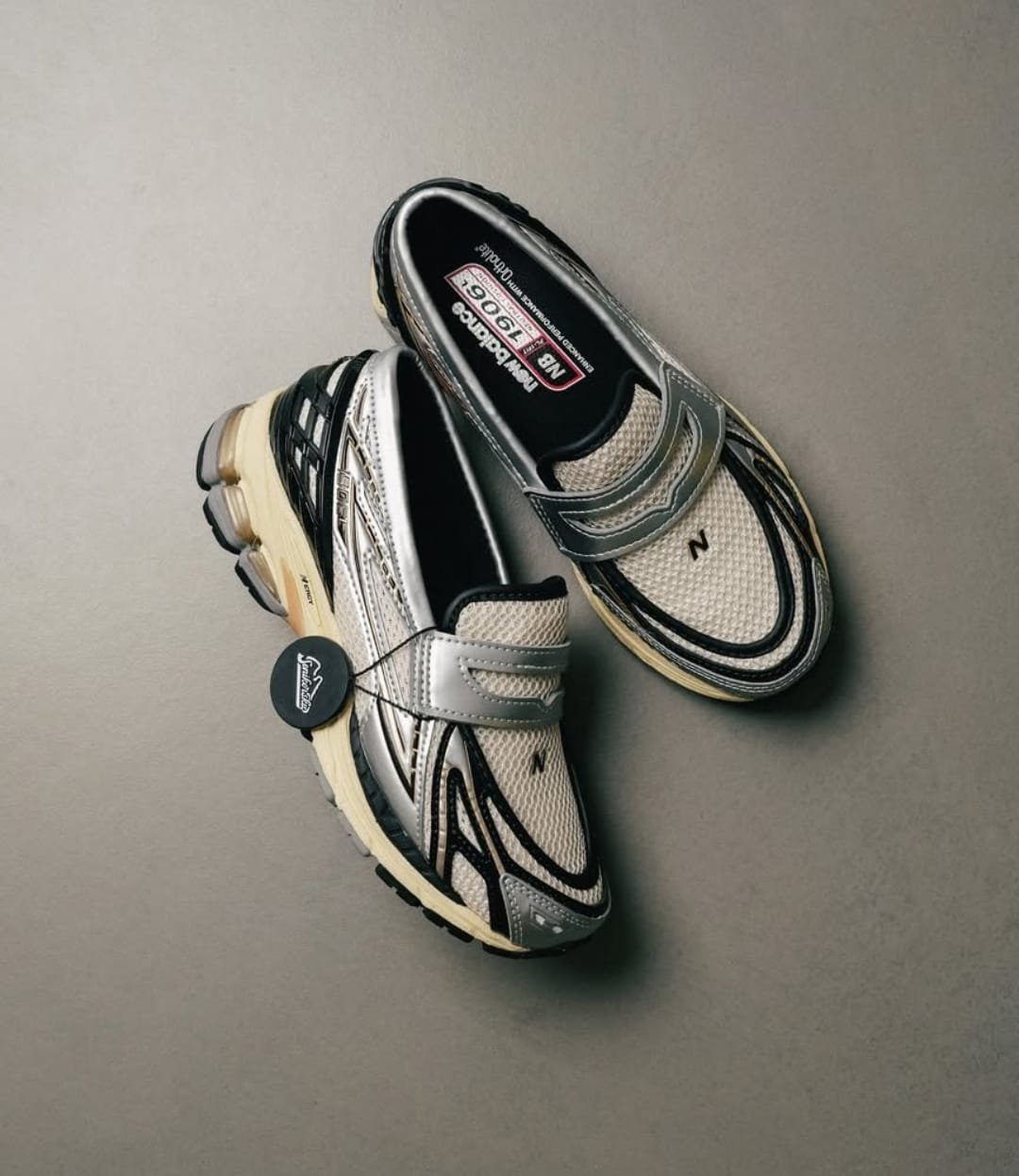 NB 1906L SILVER TONE [SILVER / CREAM / BLACK] 1509025