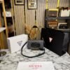 GUESS WOMENS ECO MIETTA FLAP SHOULDER PREMIUM BAG WITH OG BOX AND CARRY BAG