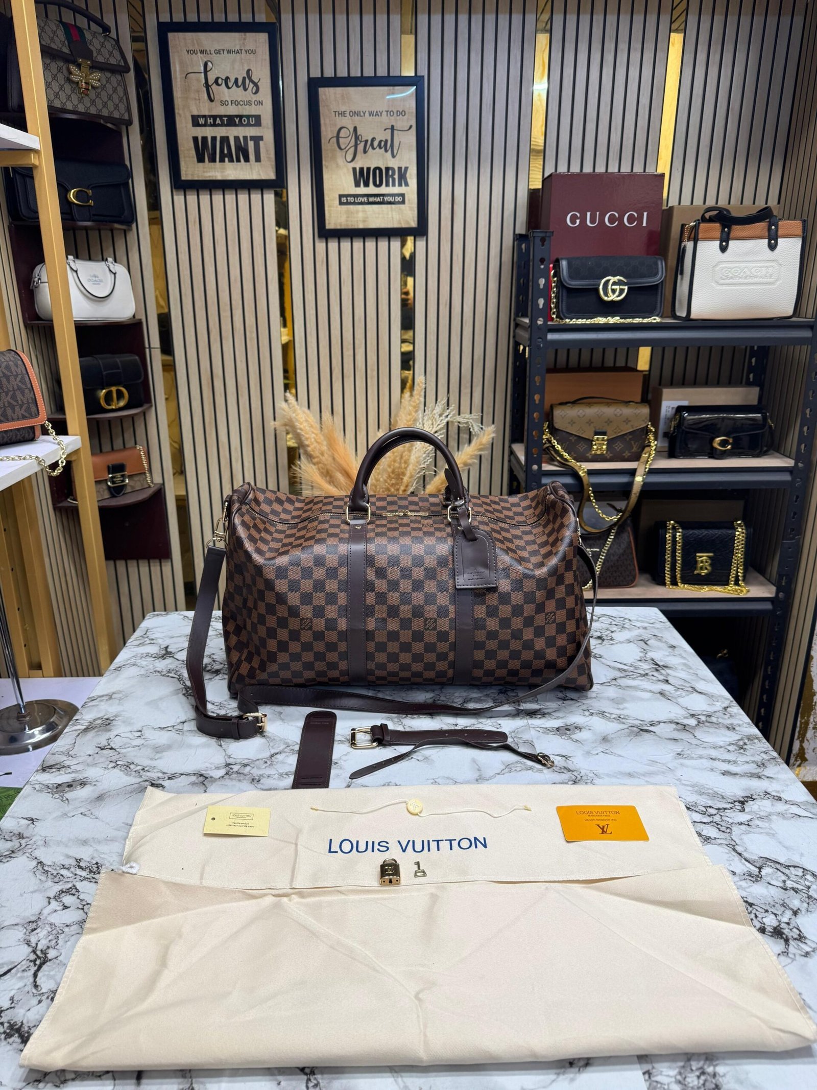 LOUIS VUITTON DUFFLE