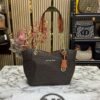 MICHAEL KORS JET SET TRAVEL TOTE BROWN